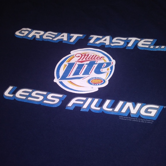 MILLER LITE TEE #4 - Picture 2 of 5